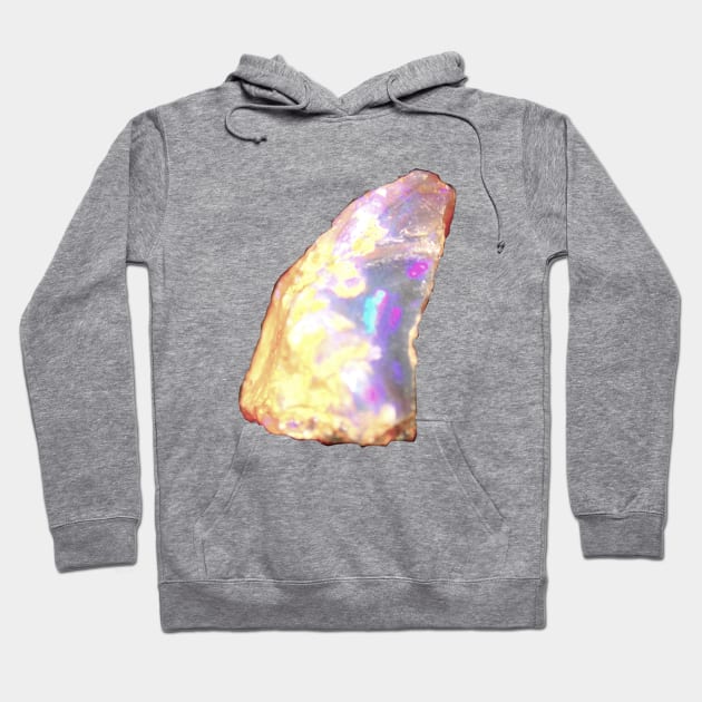 Lightning Ridge Opal Hoodie by Art of V. Cook